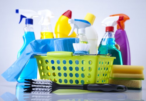 Cleaner Mayfair cleaning team preparing for a booked service