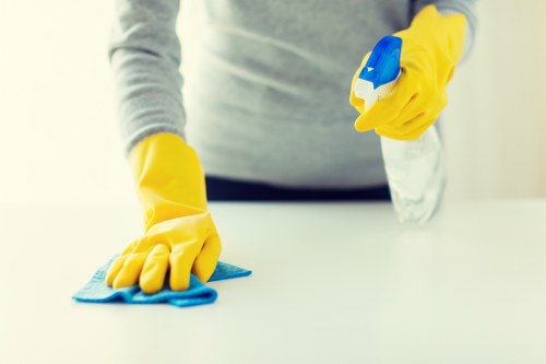 Deep cleaning treatment for a mattress in a Mayfair property
