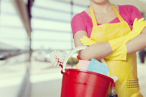 Professional cleaning for a Mayfair office reception area